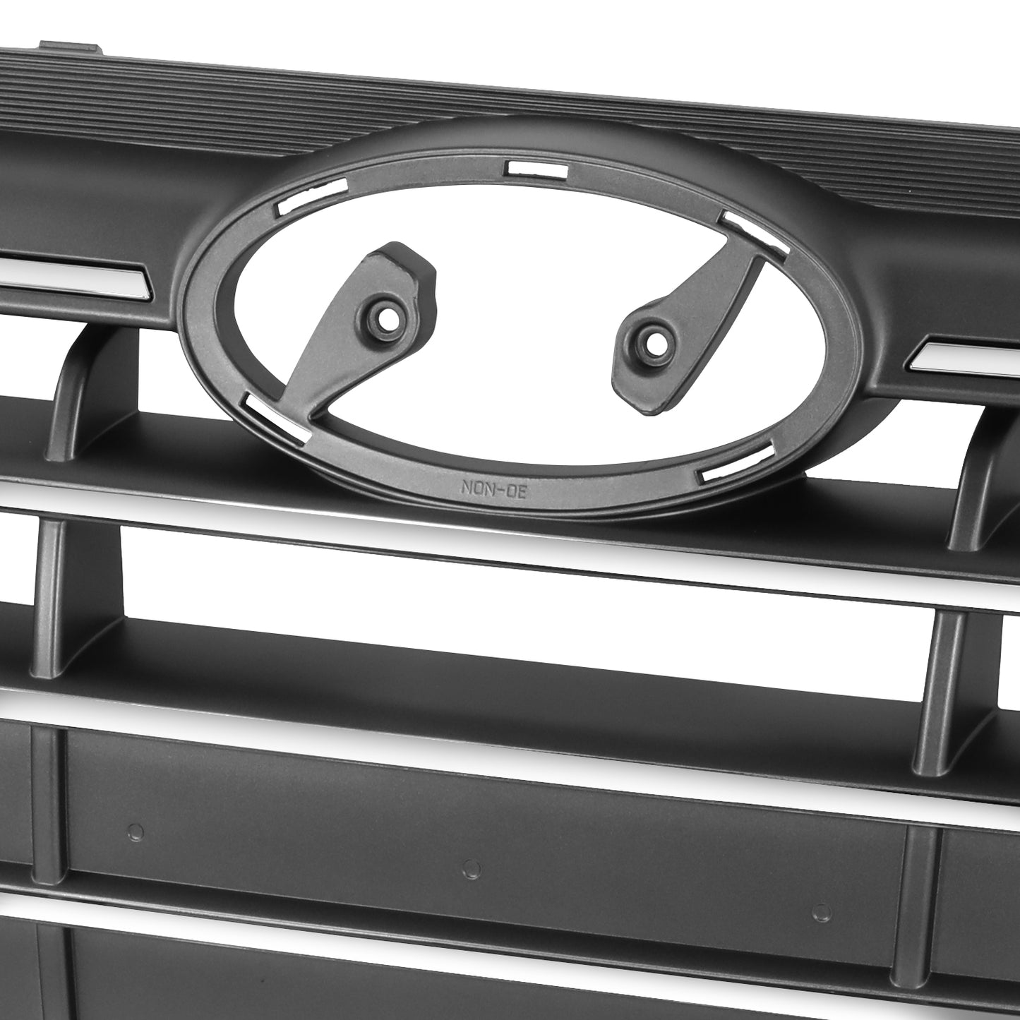 PARRILLA GRILLE - HY ELNTR 17-18/19-20/ GRILLE ASS'Y 19-20/ CHROME SILVER/BLACK/ W/CHROME MOULDING/ W/O INTELLIGENT CRUISE CONTROL/(4D)(USA BUILT)//PARTS.NO,HY1200212//OEM NO,86350F3510