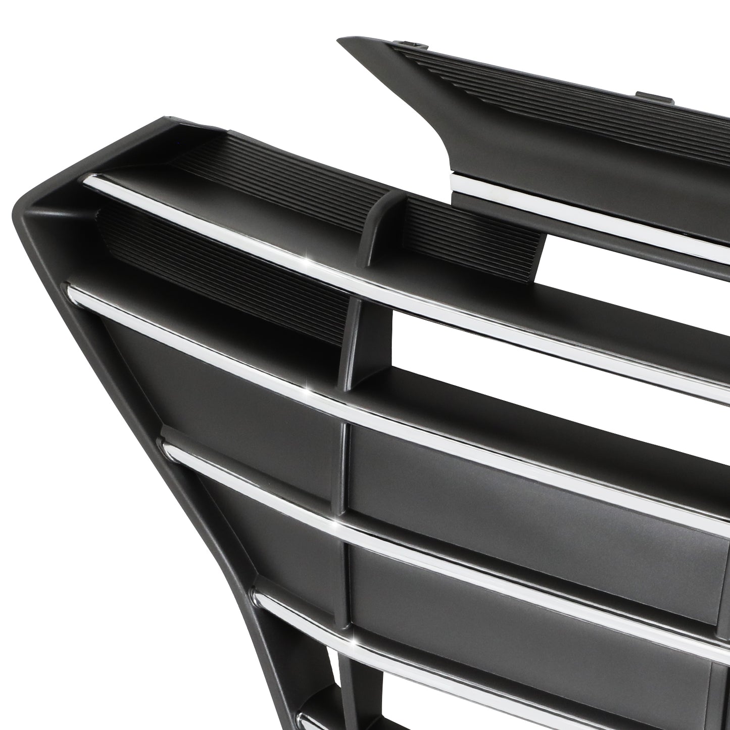 PARRILLA GRILLE - HY ELNTR 17-18/19-20/ GRILLE ASS'Y 19-20/ CHROME SILVER/BLACK/ W/CHROME MOULDING/ W/O INTELLIGENT CRUISE CONTROL/(4D)(USA BUILT)//PARTS.NO,HY1200212//OEM NO,86350F3510