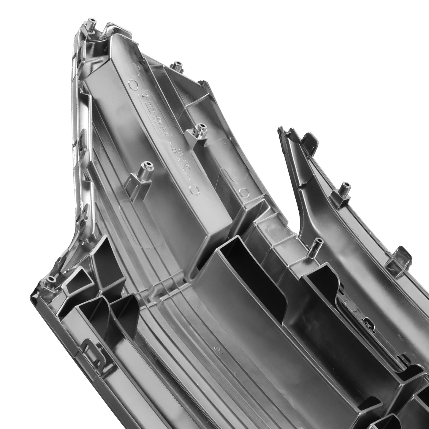 PARRILLA GRILLE - HY ELNTR 17-18/19-20/ GRILLE ASS'Y 19-20/ CHROME SILVER/BLACK/ W/CHROME MOULDING/ W/O INTELLIGENT CRUISE CONTROL/(4D)(USA BUILT)//PARTS.NO,HY1200212//OEM NO,86350F3510