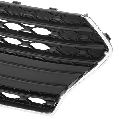PARRILLA GRILLE - HY ACENT 18-20/21-ON/ GRILLE ASS'Y 18-20/ MAT-GRAY W/CHROME MLDG/ (SE) (4D)//PARTS.NO,HY1200214//OEM NO,86350J0000