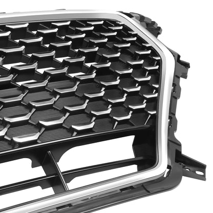 PARRILLA GRILLE - HY ELNTR 17-18/19-20/ GRILLE ASS'Y 18-20/ PAINTED BRIGHT BLACK/ W/CHROME FRAME/ W/O INTELLIGENT CRUISE CONTROL/(GT)(H/B)//PARTS.NO,HY1200224//OEM NO,86350G3010