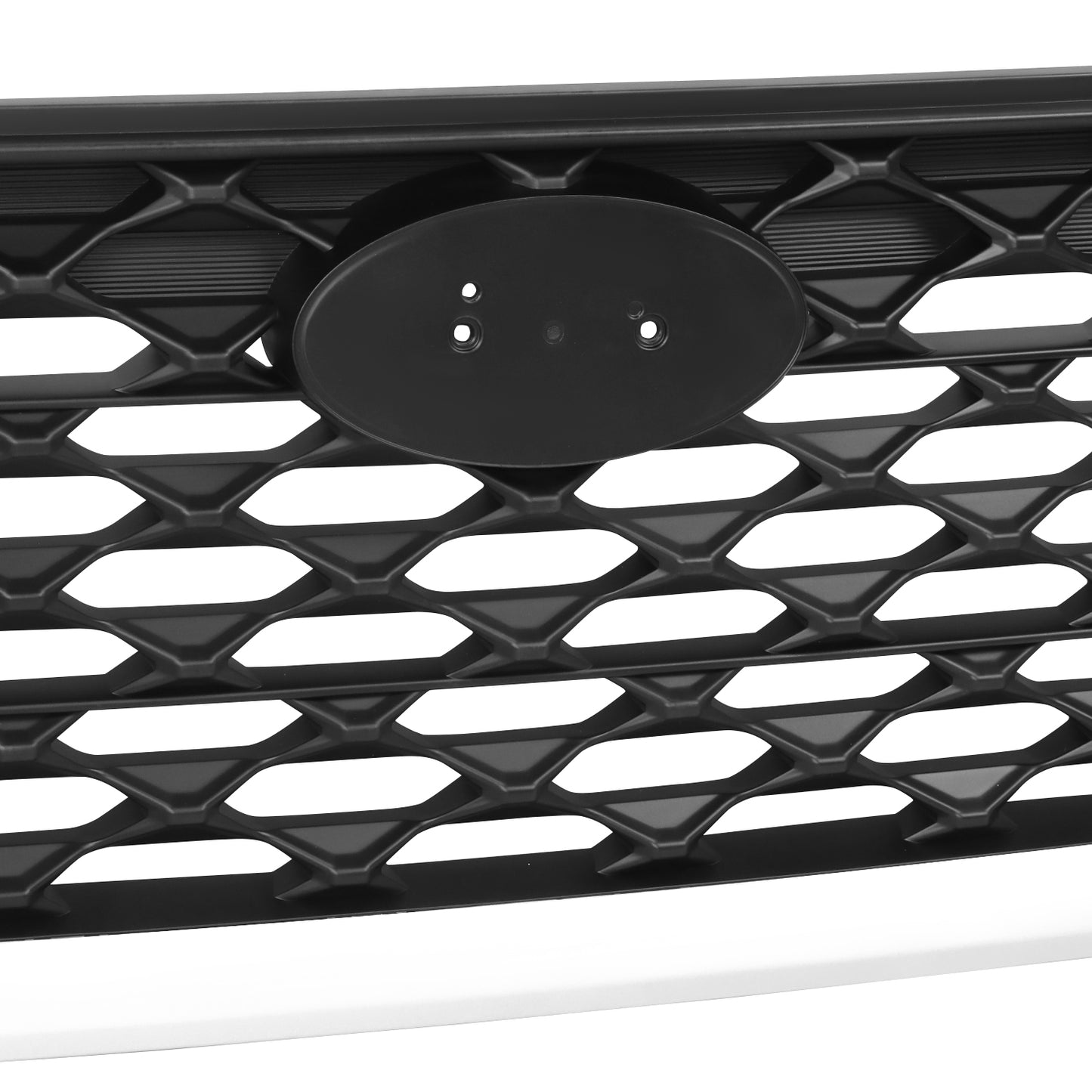 PARRILLA GRILLE - HY TUSN (IX25/35) 16-18/19-21/ GRILLE ASS'Y 19-21/ PAINTED BLACK/ W/SILVER MOULDING/ (W/O VIEW CAMERA)//PARTS.NO,HY1200225//OEM NO,86350D3500
