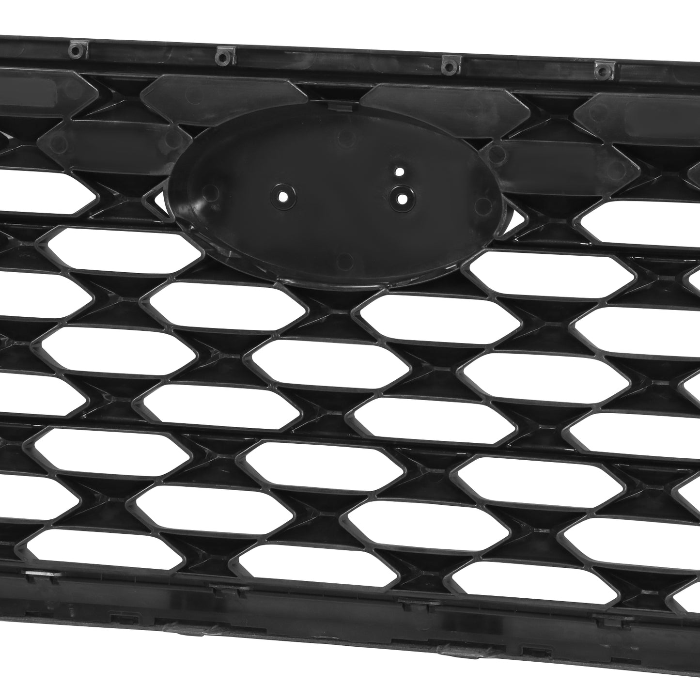PARRILLA GRILLE - HY TUSN (IX25/35) 16-18/19-21/ GRILLE ASS'Y 19-21/ PAINTED BLACK/ W/SILVER MOULDING/ (W/O VIEW CAMERA)//PARTS.NO,HY1200225//OEM NO,86350D3500