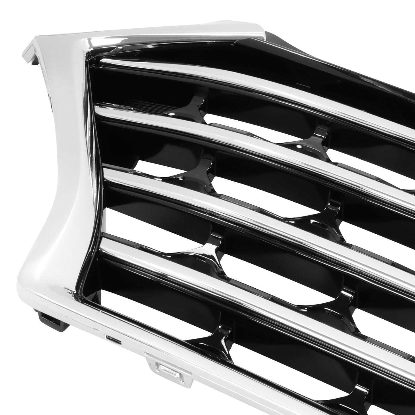 PARRILLA GRILLE - HY TUSN (IX25/35) 16-18/19-21/ GRILLE ASS'Y 19-21/ PAINTED BLACK/ W/CHROME FRAME/ (W/O VIEW CAMERA)//PARTS.NO,HY1200233//OEM NO,86350D3640
