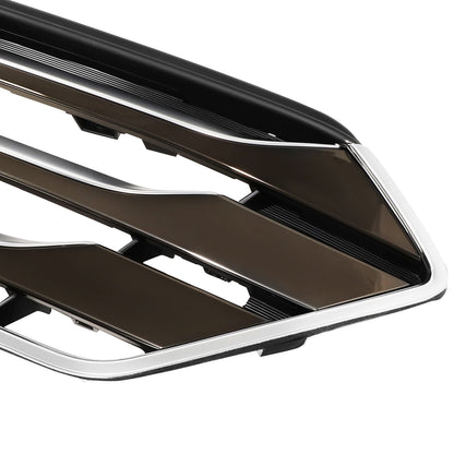 PARRILLA GRILLE - HY SNTA FE 13-18/19-22/ GRILLE ASS'Y 15-16/ CHROME/BLACK/ (W/SMOKE MOULDING)/ (SANTA FE SPORT)