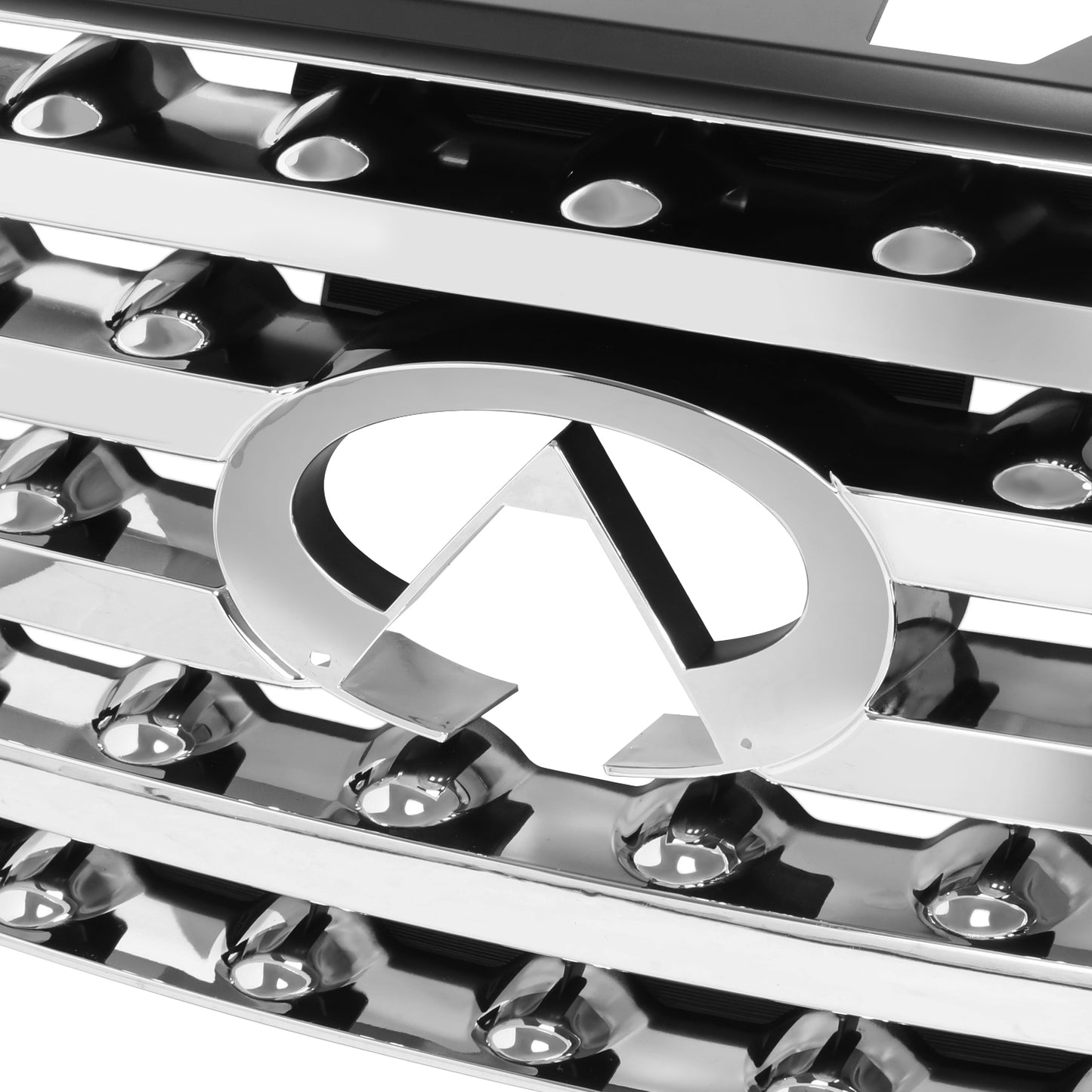 PARRILLA GRILLE - IN FX35/45 '03-'08/ GRILLE ASS'Y 03-05/ CHROME/BLACK/ W/O DARK COLOR/ (SPORT)