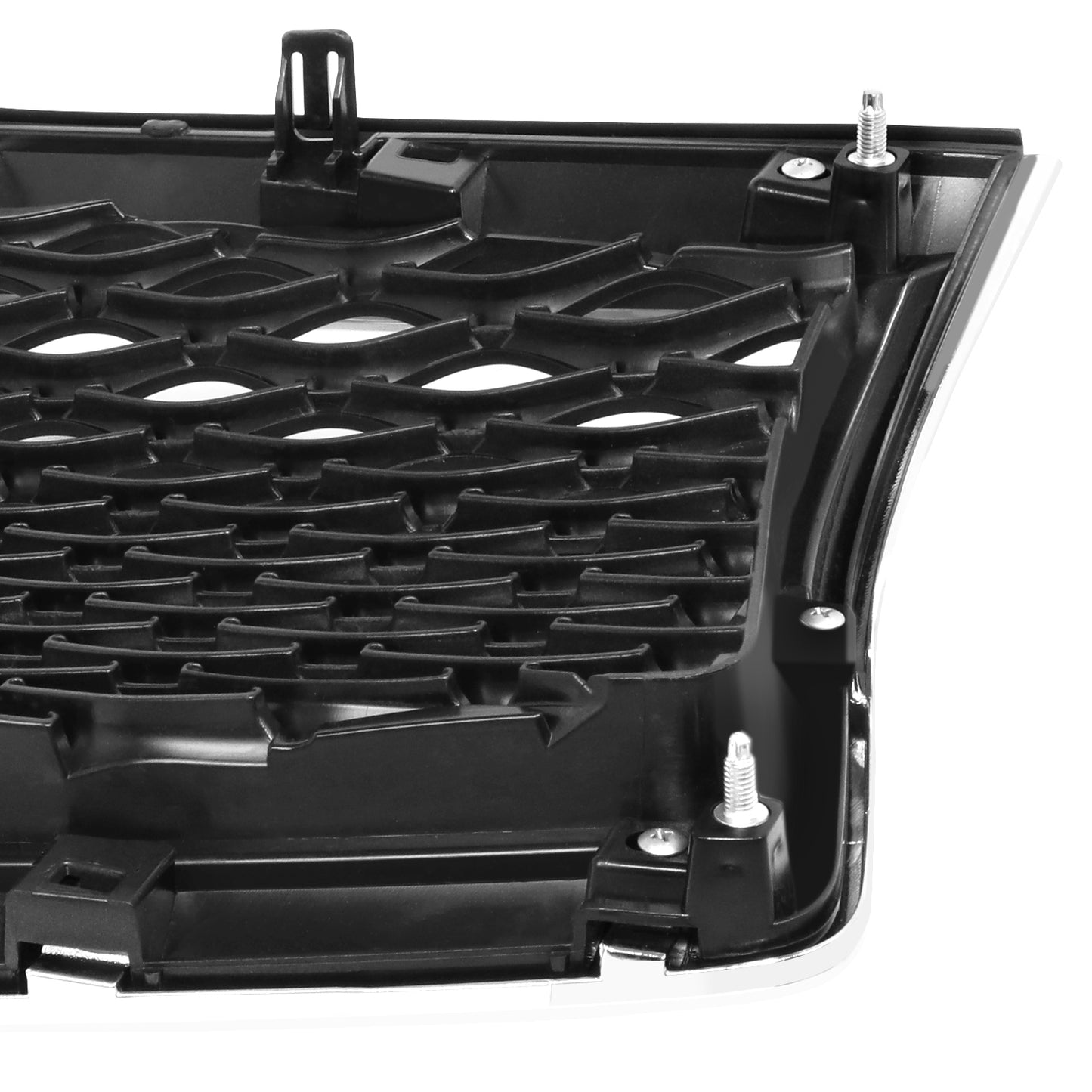 PARRILLA GRILLE - IN Q50 (4D) 14-17/18-22/ GRILLE ASS'Y 14-17/ SILVER BLACK W/CHROME FRAME/ (W/VIEW CAMERA)