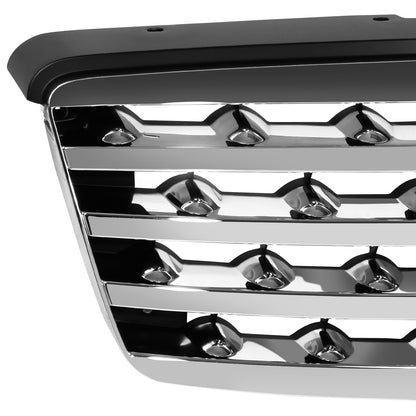 PARRILLA GRILLE - IN FX35/45 '03-'08/ GRILLE ASS'Y 06-07/ CHROME/BLACK W/DARK COLOR/ (W/O SPORT)/ (EU=USA)