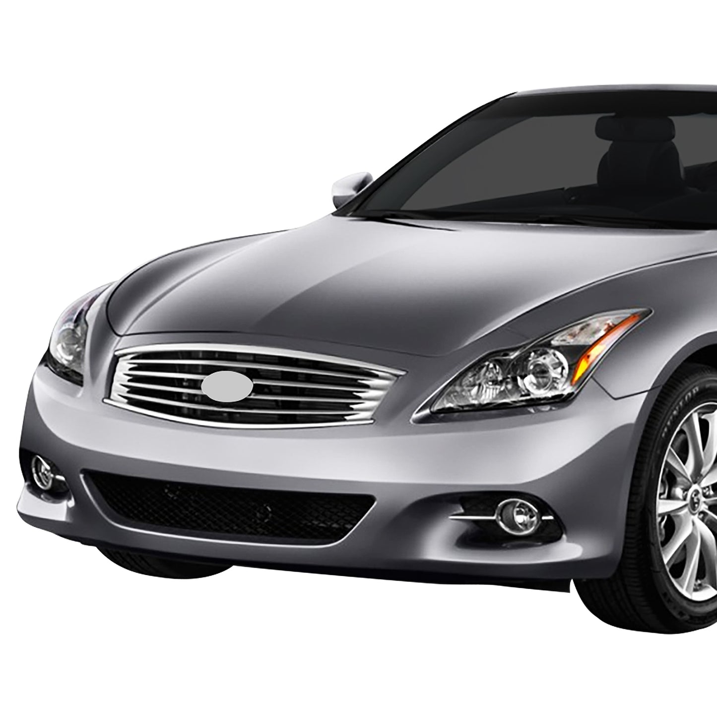 PARRILLA GRILLE - IN G37 (2/4D) '09-'13/ GRILLE ASS'Y/ CHROME (CONV)/ W/O AERO SPORT PKG//PARTS.NO,IN1200122//OEM NO,62070JL00B