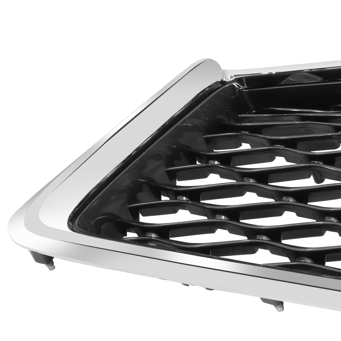 PARRILLA GRILLE - IN Q50 (4D) 14-17/18-22/ GRILLE ASS'Y 18-20/ PAINTED GRAY W/CHROME FRAME/ (W/O VIEW CAMERA)//PARTS.NO,IN1200137//OEM NO,623106HH0A