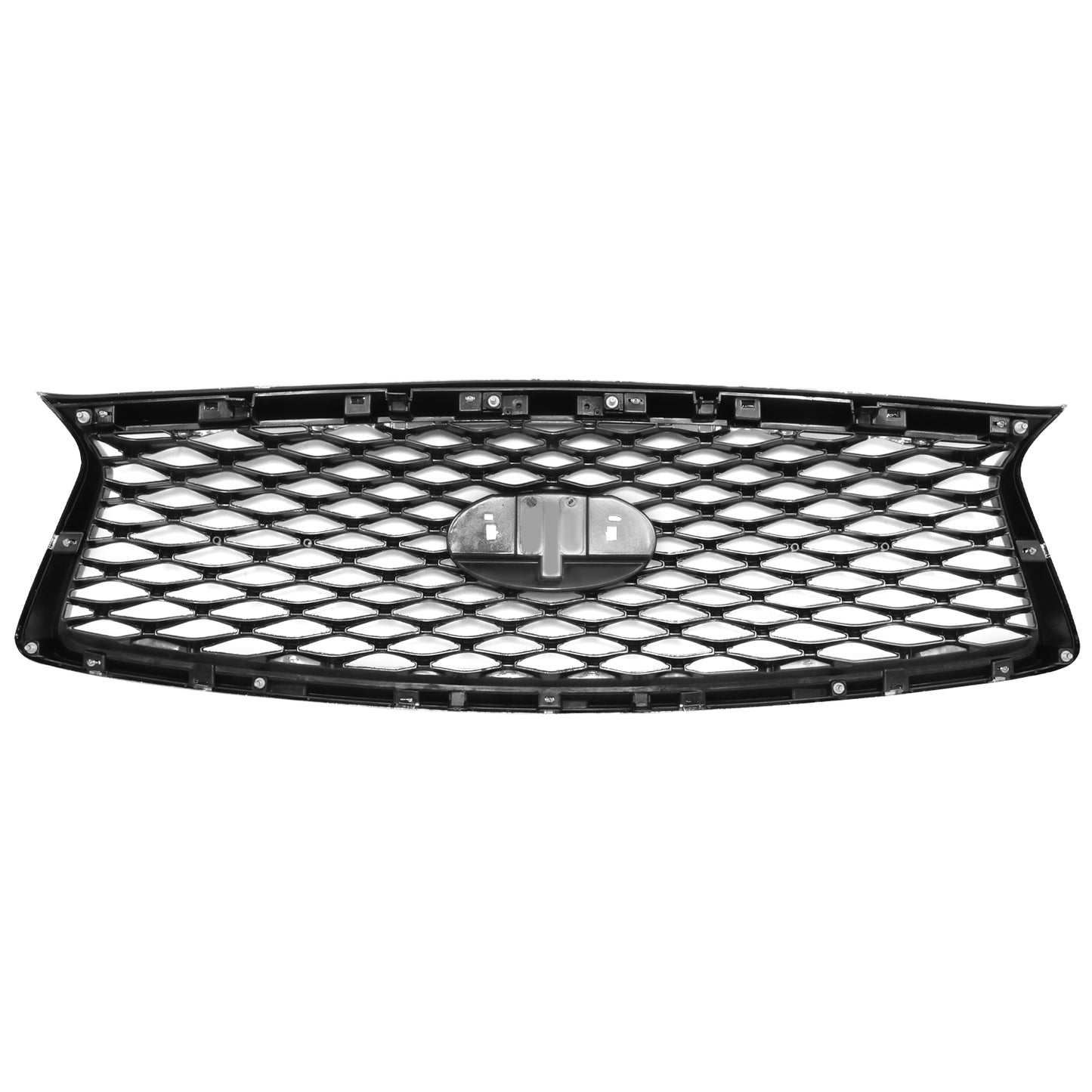 PARRILLA GRILLE - IN Q50 (4D) 14-17/18-22/ GRILLE ASS'Y 18-20/ PAINTED GRAY W/CHROME FRAME/ (W/O VIEW CAMERA)//PARTS.NO,IN1200137//OEM NO,623106HH0A
