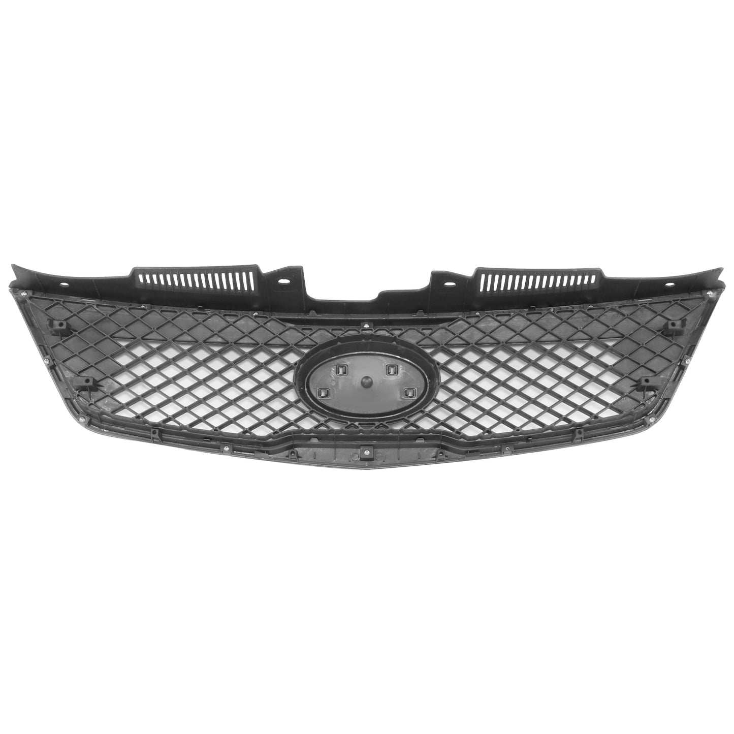 PARRILLA GRILLE - KA FOTE/FOTE-KOUP '10-'13/ GRILLE ASS'Y 10-10/ MAT-BLACK/ (W/O MOULDING)//PARTS.NO,KI1200138//OEM NO,863501M000