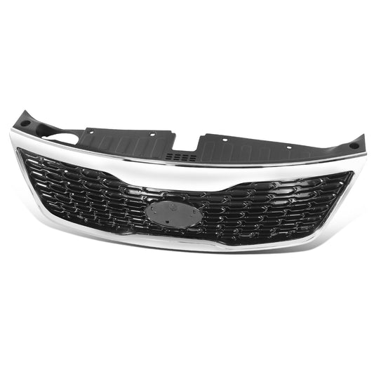 PARRILLA GRILLE - KA  SORETO '14-15/16-18/19-20/ GRILLE ASS'Y 14-15/ PAINTED BLACK W/CHROME MLDG/ (W/O SPORT PKG)//PARTS.NO,KI1200155//OEM NO,863501U500