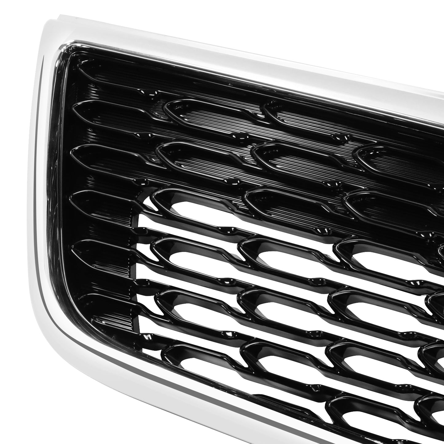 PARRILLA GRILLE - KA  SORETO '14-15/16-18/19-20/ GRILLE ASS'Y 14-15/ PAINTED BLACK W/CHROME MLDG/ (W/O SPORT PKG)//PARTS.NO,KI1200155//OEM NO,863501U500