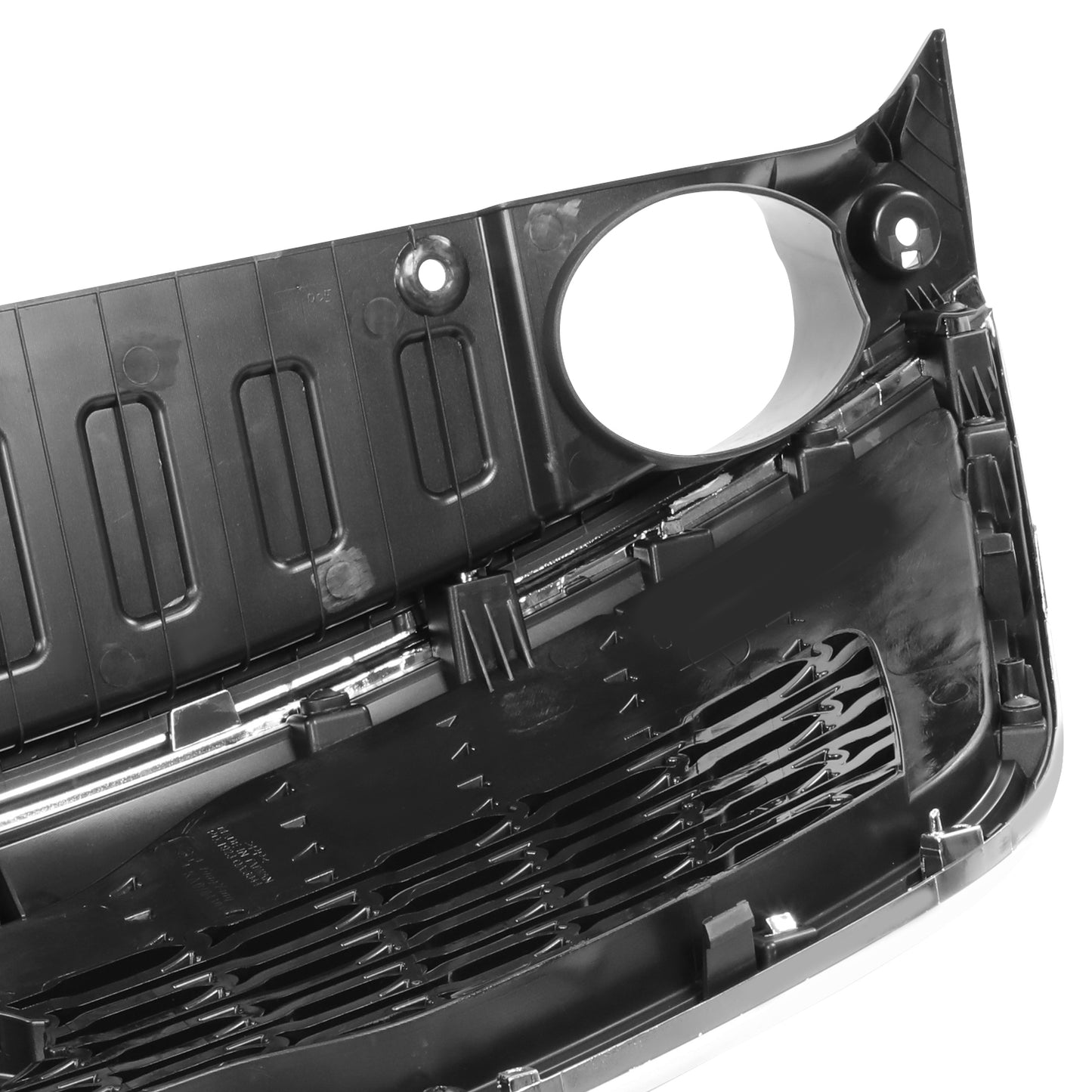 PARRILLA GRILLE - KA  SORETO '14-15/16-18/19-20/ GRILLE ASS'Y 14-15/ PAINTED BLACK W/CHROME MLDG/ (W/O SPORT PKG)//PARTS.NO,KI1200155//OEM NO,863501U500