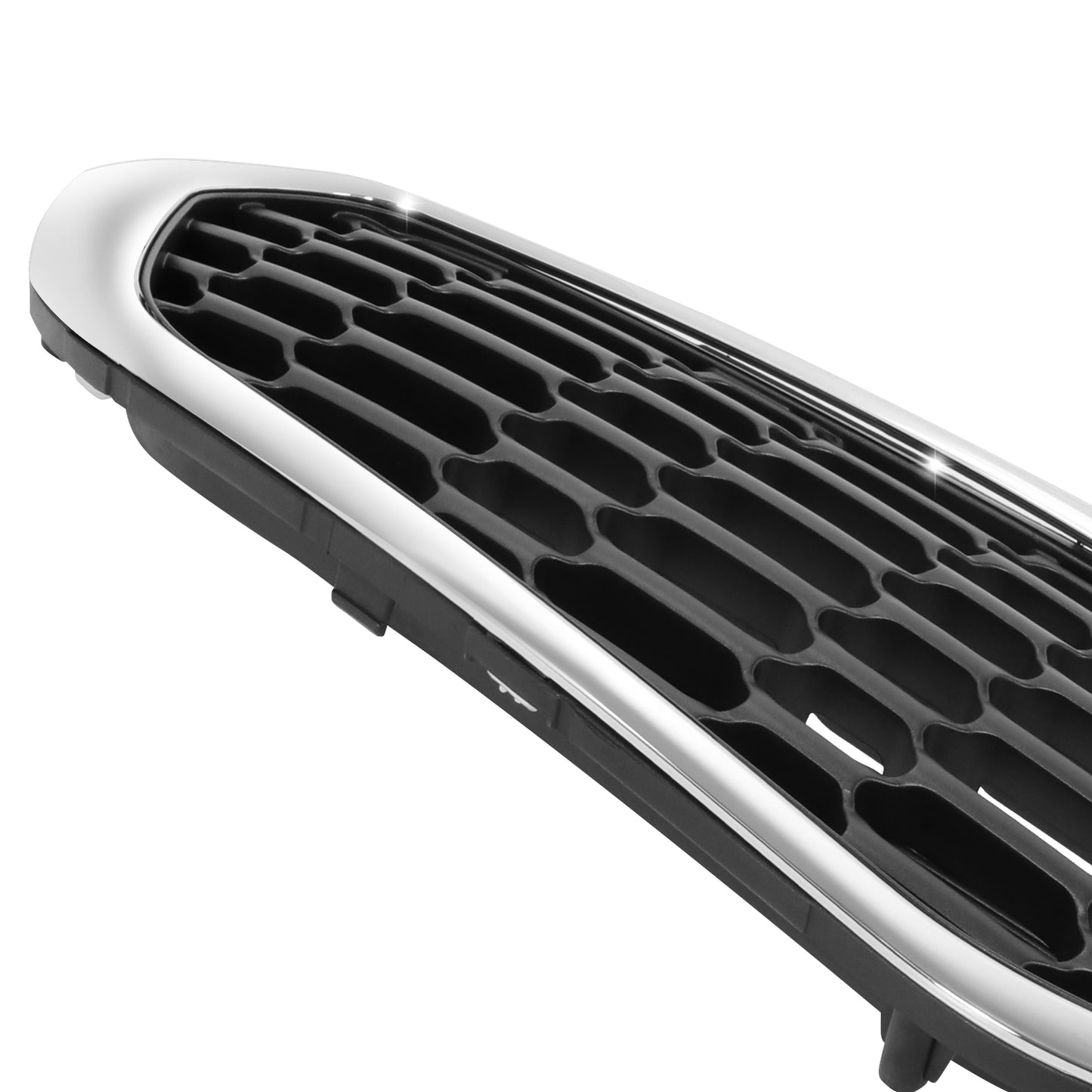 PARRILLA GRILLE - KA FOTE/KOUP '14-'16/'17-'18/ GRILLE ASS'Y 14-16/ PAINTED DARK SILVER/ W/CHROME FRAME (4D)//PARTS.NO,KI1200156//OEM NO,86350A7500