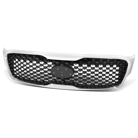 PARRILLA GRILLE - KA  SORETO '14-15/16-18/19-20/ GRILLE ASS'Y 16-18/ MAT-GRAY W/CHROME MOULDING/ (L|LX)//PARTS.NO,KI1200181//OEM NO,86380C6000