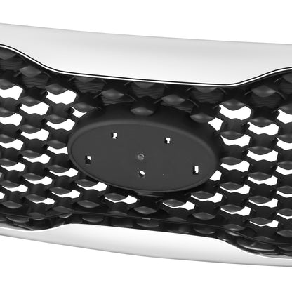 PARRILLA GRILLE - KA  SORETO '14-15/16-18/19-20/ GRILLE ASS'Y 16-18/ MAT-GRAY W/CHROME MOULDING/ (L|LX)//PARTS.NO,KI1200181//OEM NO,86380C6000