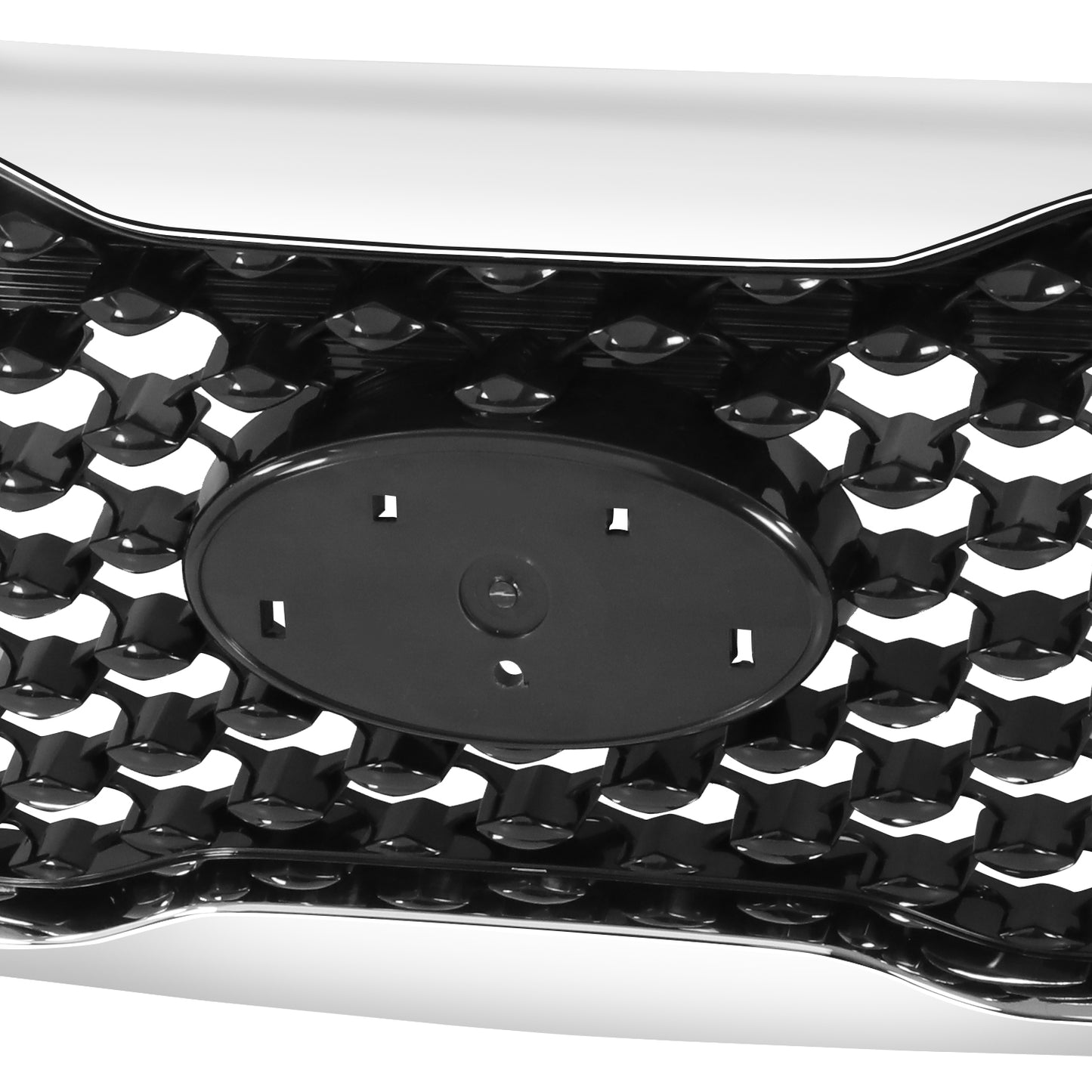 PARRILLA GRILLE - KA  SORETO '14-15/16-18/19-20/ GRILLE ASS'Y 16-18/ MAT-BLACK W/CHROME MOULDING/ (W/O AROUND VIEW MONITO)/ (LIMITED|SX)//PARTS.NO,KI1200182//OEM NO,86380C6010