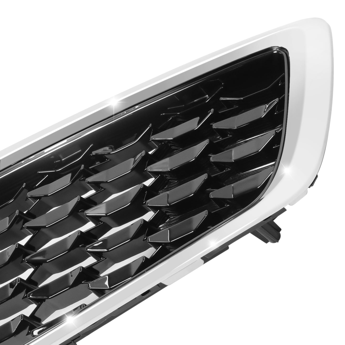 PARRILLA GRILLE - KA FOTE/KOUP '14-'16/'17-'18/ GRILLE ASS'Y 17-18/ PAINTED BLACK/ W/SMOKE BLACK FRAME (4D)//PARTS.NO,KI1200191//OEM NO,86350B0010