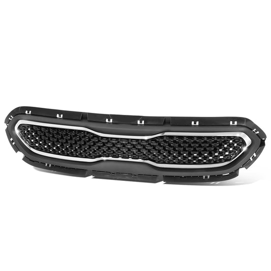 PARRILLA GRILLE - KA  NRO 17-19/20-21/ GRILLE ASS'Y 17-19/ PAINTED BLACK W/CHROME FRAME/ (EX|FE|LX|S TOURING)//PARTS.NO,KI1200200//OEM NO,86350G5000