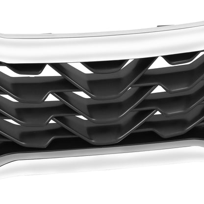PARRILLA GRILLE - KA OPTMA '11-'15/'16-'20/ GRILLE ASS'Y 19-20/ PAINTED SILVER GRAY/ W/CHROME MOULDING (EX|S)//PARTS.NO,KI1200203//OEM NO,86350D5510