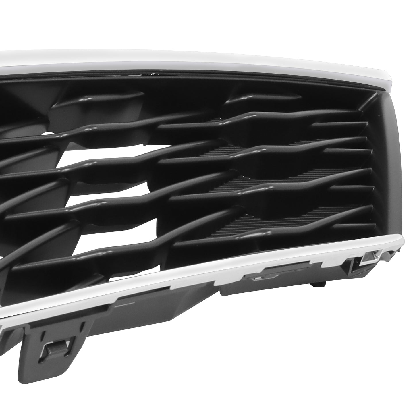 PARRILLA GRILLE - KA OPTMA '11-'15/'16-'20/ GRILLE ASS'Y 19-20/ PAINTED SILVER GRAY/ W/CHROME MOULDING (EX|S)//PARTS.NO,KI1200203//OEM NO,86350D5510