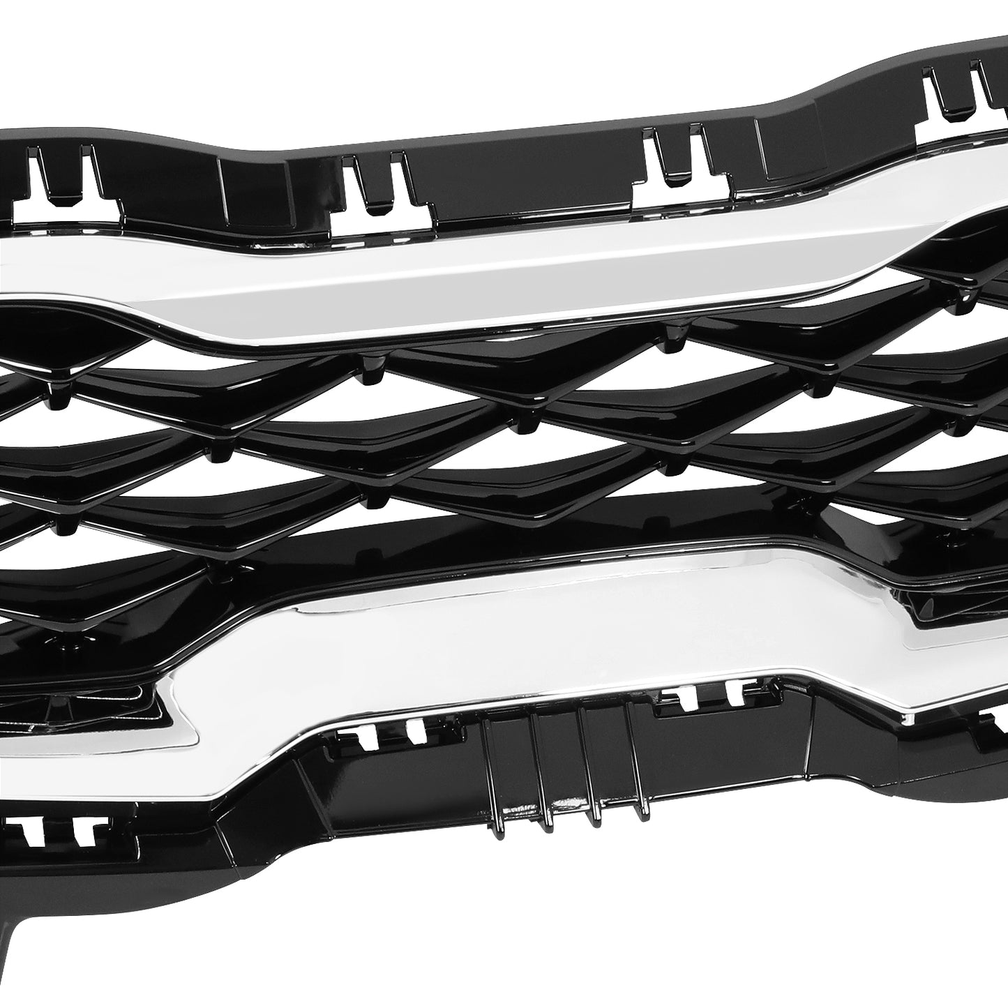 PARRILLA GRILLE - KA FOTE (2/4/5D) 19-21/22-ON/ GRILLE ASS'Y/ PAINTED BLACK W/CHROME MLDG/ (EX/S) (4D)//PARTS.NO,KI1200205//OEM NO,86350M7010