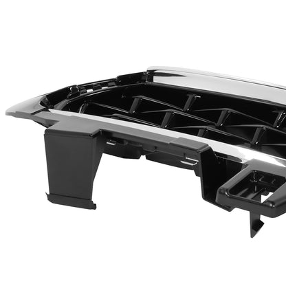 PARRILLA GRILLE - KA FOTE (2/4/5D) 19-21/22-ON/ GRILLE ASS'Y/ PAINTED BLACK W/CHROME MLDG/ (EX/S) (4D)//PARTS.NO,KI1200205//OEM NO,86350M7010