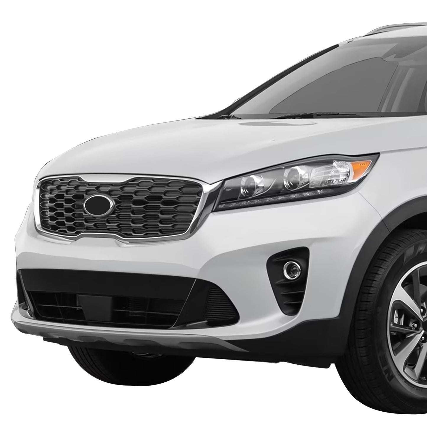 PARRILLA GRILLE - KA  SORETO '14-15/16-18/19-20/ GRILLE ASS'Y 19-20/ PAINTED GRAY W/BLACK MLDG/ (EX)//PARTS.NO,KI1200206//OEM NO,86380C6510