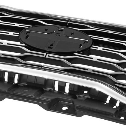 PARRILLA GRILLE - KA  TELRIDE 20-ON/ GRILLE ASS'Y/ MAT-BLACK/ W/CHROME MOULDING (EX/S)//PARTS.NO,KI1200209//OEM NO,86350S9100