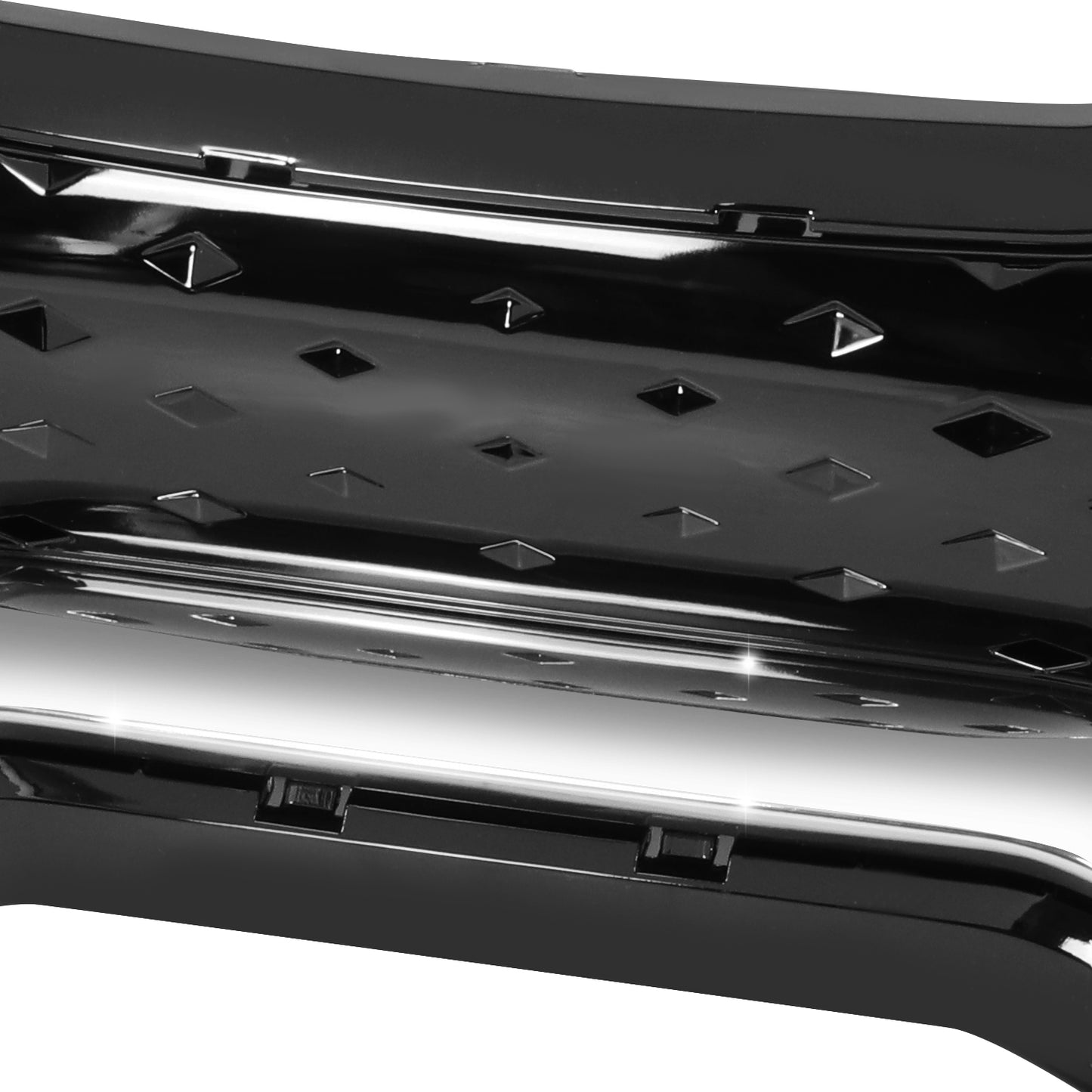 PARRILLA GRILLE - KA  NRO 17-19/20-21/ GRILLE ASS'Y 20-21/ PAINTED BLACK/ W/SMOKE FRAME//PARTS.NO,KI1200214//OEM NO,86350G5600