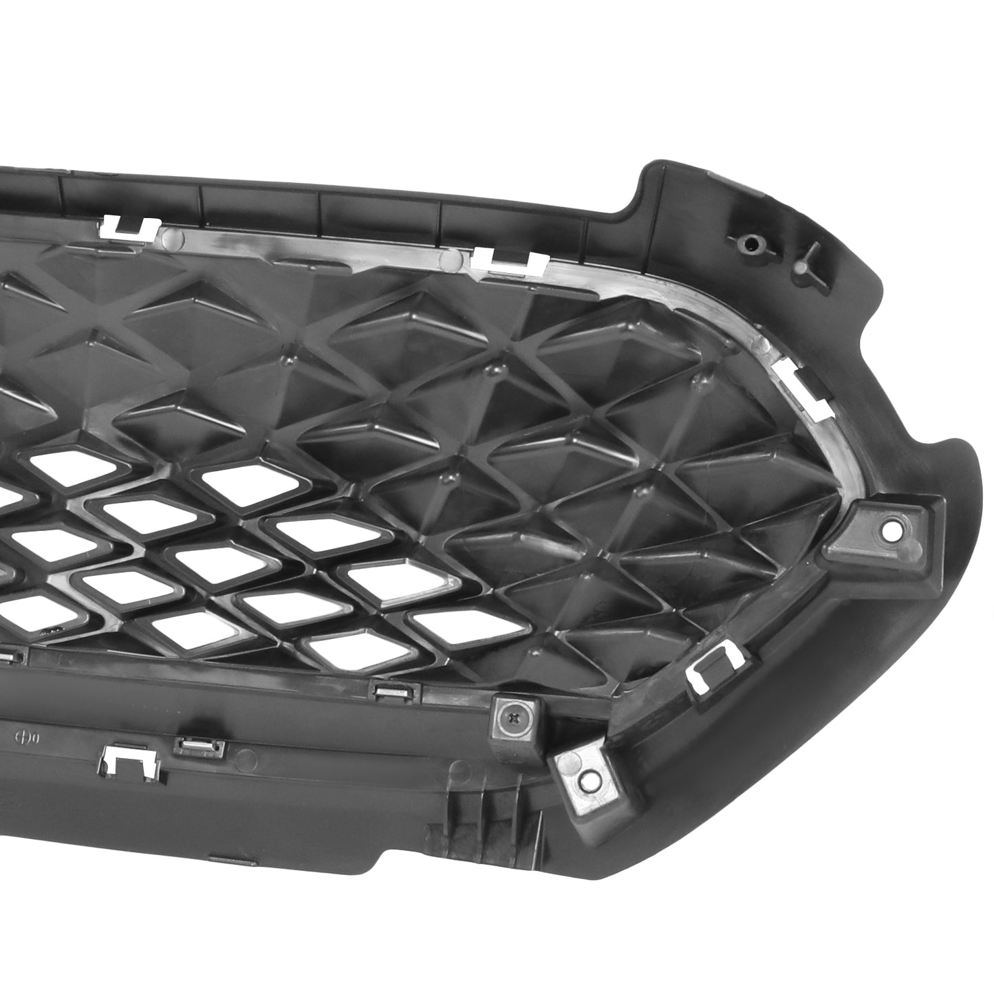 PARRILLA GRILLE - KA  NRO 17-19/20-21/ GRILLE ASS'Y 20-21/ PAINTED BLACK/ W/SMOKE FRAME//PARTS.NO,KI1200214//OEM NO,86350G5600