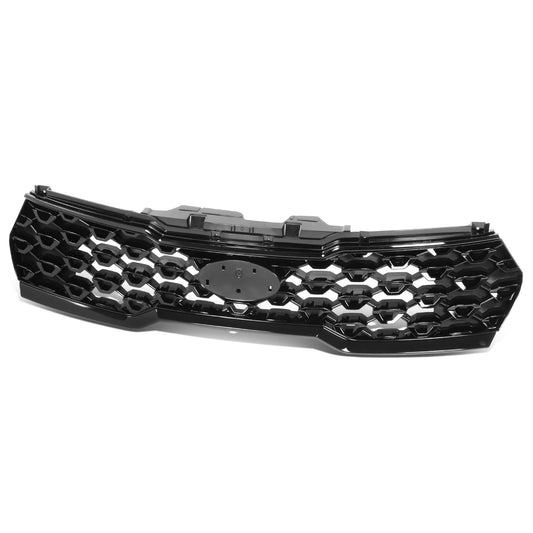 PARRILLA GRILLE - KA  SORETO 21-ON/ GRILLE ASS'Y/ PAINTED BLACK/ W/BLACK MOULDING/ W/O CAMERA H. (S/EX/SX)//PARTS.NO,KI1200221//OEM NO,86350R5300