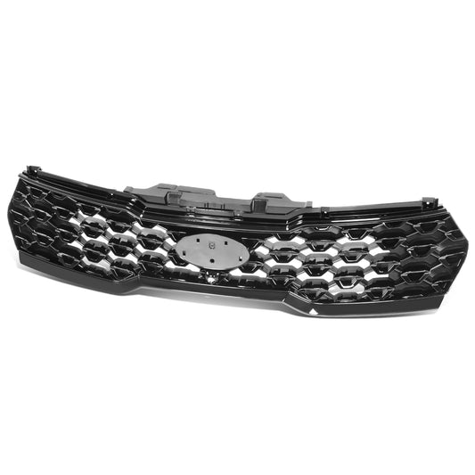 PARRILLA GRILLE - KA  SORETO 21-ON/ GRILLE ASS'Y/ PAINTED BLACK/ W/BLACK MOULDING/ W/CAMERA H.//PARTS.NO,KI1200223//OEM NO,86350R5310