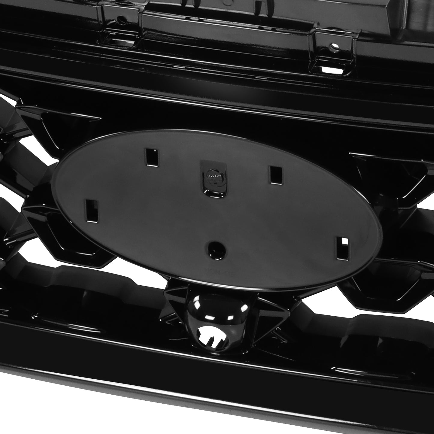 PARRILLA GRILLE - KA  SORETO 21-ON/ GRILLE ASS'Y/ PAINTED BLACK/ W/BLACK MOULDING/ W/CAMERA H.//PARTS.NO,KI1200223//OEM NO,86350R5310