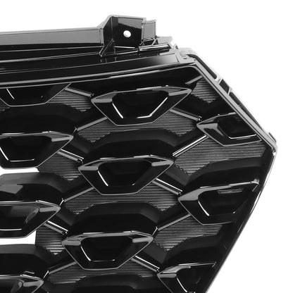 PARRILLA GRILLE - KA  SORETO 21-ON/ GRILLE ASS'Y/ PAINTED BLACK/ W/BLACK MOULDING/ W/CAMERA H.//PARTS.NO,KI1200223//OEM NO,86350R5310