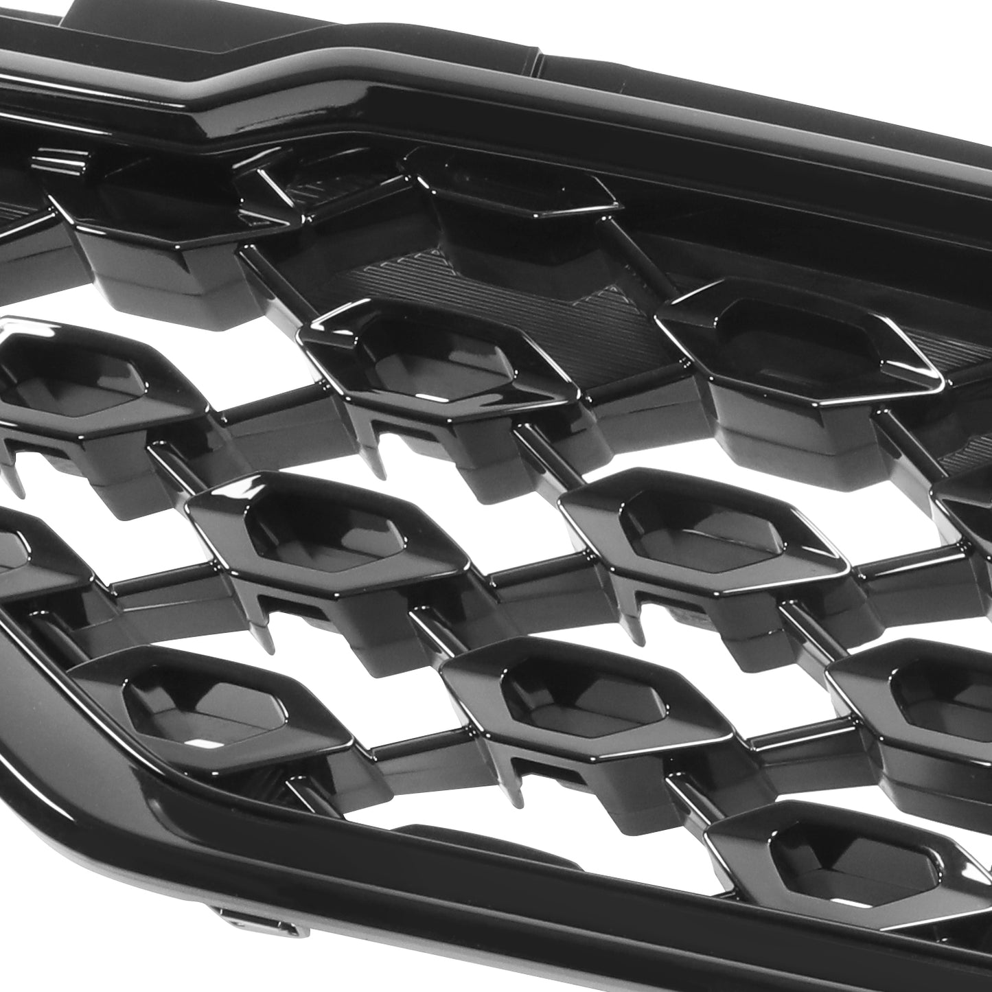PARRILLA GRILLE - KA  SORETO 21-ON/ GRILLE ASS'Y/ PAINTED BLACK/ W/BLACK MOULDING/ W/CAMERA H.//PARTS.NO,KI1200223//OEM NO,86350R5310
