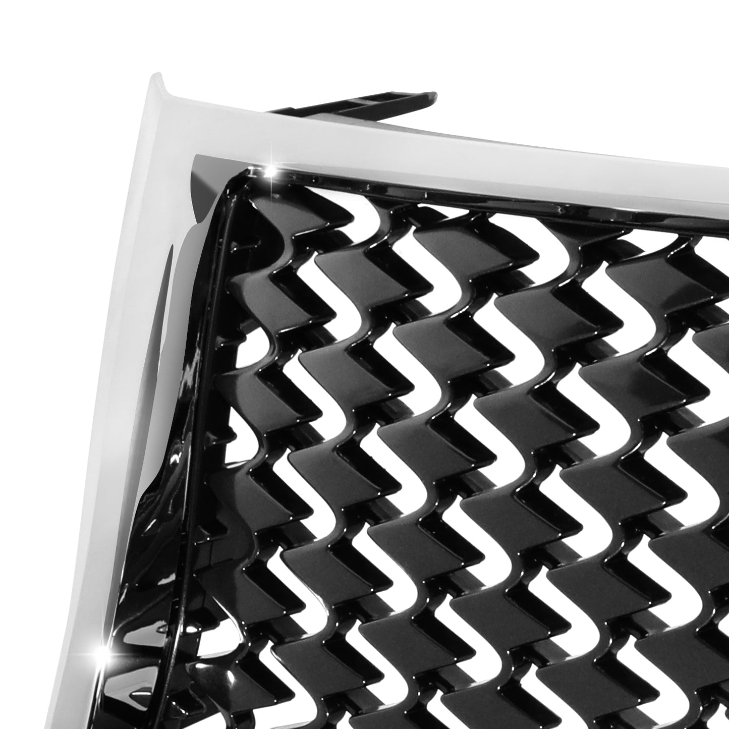 PARRILLA GRILLE - LX IS250/350 13-16/17-20/21-ON/ GRILLE ASS'Y 13-16/ PAINTED BLACK/ W/CHROME MOULDING/ (W/F-SPORT)(EU=USA)