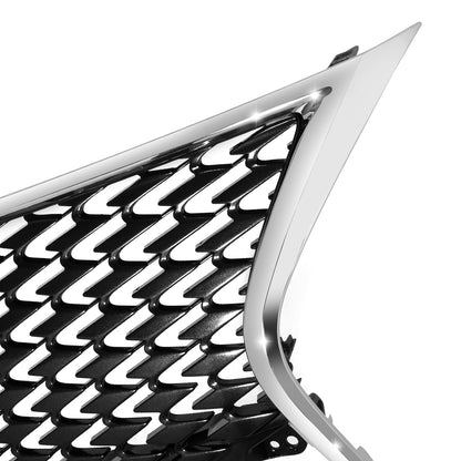 PARRILLA GRILLE - LX IS250/350 13-16/17-20/21-ON/ GRILLE ASS'Y 13-16/ PAINTED BLACK/ W/CHROME MOULDING/ (W/F-SPORT)(EU=USA)