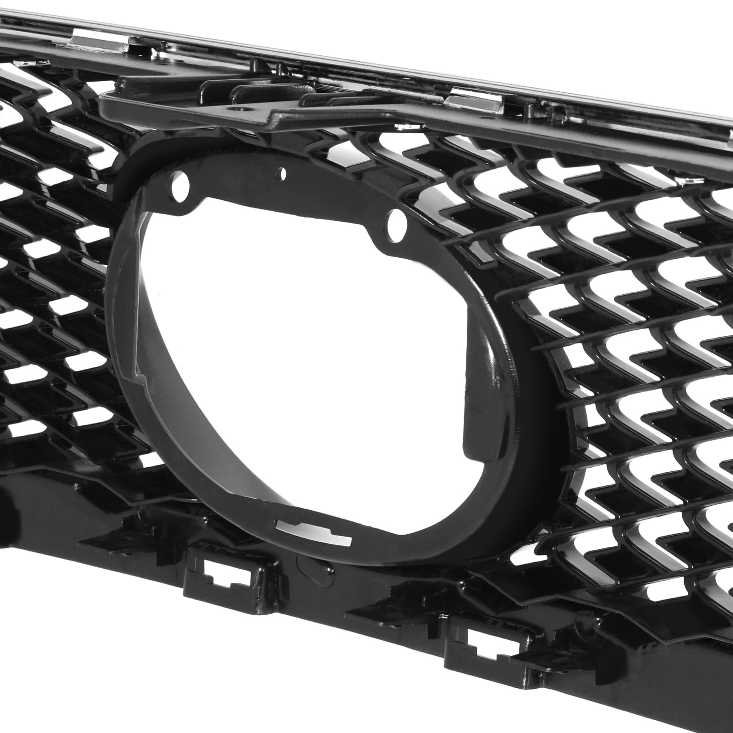 PARRILLA GRILLE - LX IS250/350 13-16/17-20/21-ON/ GRILLE ASS'Y 13-16/ PAINTED BLACK/ W/CHROME MOULDING/ (W/F-SPORT)(EU=USA)