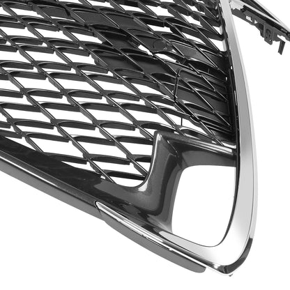 PARRILLA GRILLE - LX GS250/350/430 13-15/16-19/ GRILLE ASS'Y 16-19/ PAINTED BLACK/ W/CHROME MOULDING/ W/O SENSOR H.