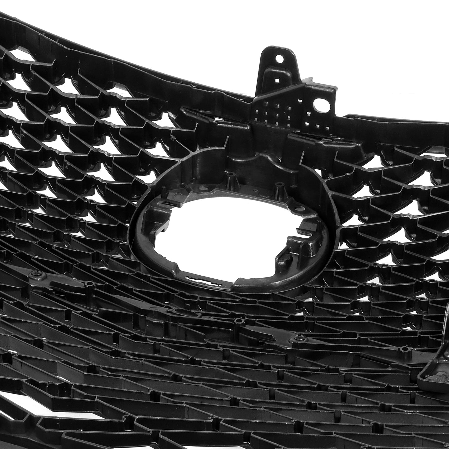 PARRILLA GRILLE - LX GS250/350/430 13-15/16-19/ GRILLE ASS'Y 16-19/ PAINTED BLACK/ W/CHROME MOULDING/ W/O SENSOR H.