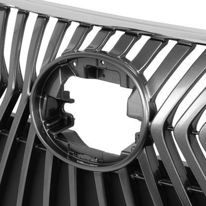 PARRILLA GRILLE - LX ES350/ES300H/ES250 19-21/ GRILLE ASSY 19-20/ CHROME/BRIGHT GRAY/ W/O FRONT VIEW CAMARA/ W/PARKDISTANCE SENSORS