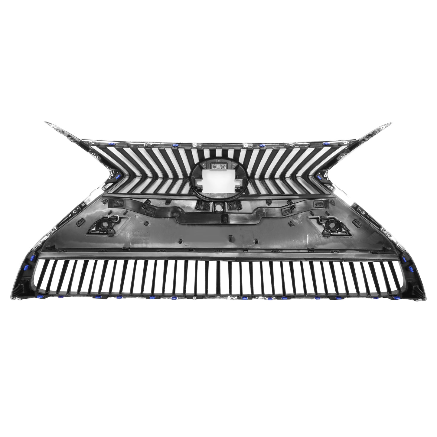 PARRILLA GRILLE - LX ES350/ES300H/ES250 19-21/ GRILLE ASSY 19-20/ CHROME/BRIGHT GRAY/ W/FRONT VIEW CAMARA/ W/PARKDISTANCE SENSORS