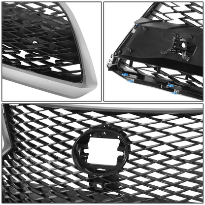 PARRILLA GRILLE - LX RX350/RX200T '16-'19/20-ON/ GRILLE ASS'Y 20-21/ W/DARK-CHROME/PRIMED-BLACK/ W/PARKING SENSORS/ W/FRONT VIEW CAMERA