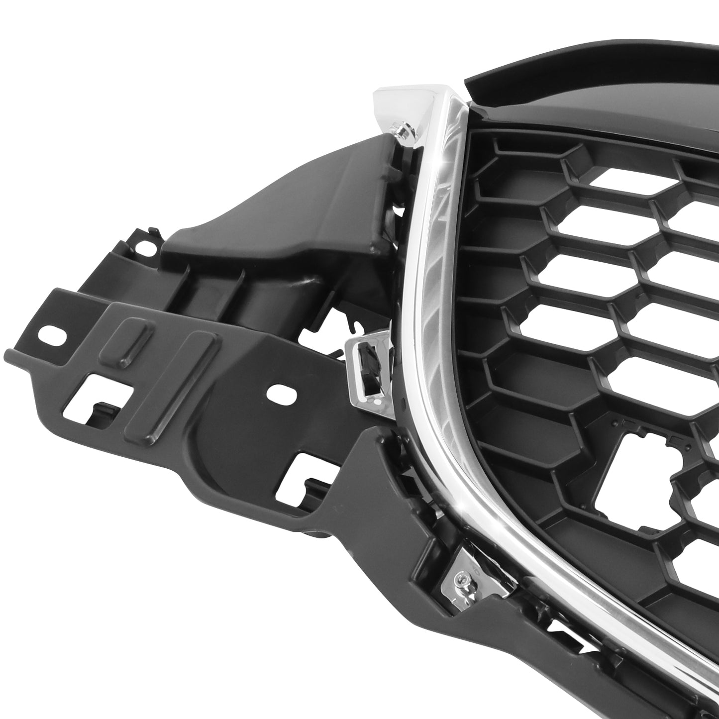 PARRILLA GRILLE - MZ CX5 '13-'14/'15-'16/ GRILLE ASS'Y 13-14/ PAINTED BLACK/ W/CHROME MOULDING//PARTS.NO,MA1200187//OEM NO,KD4550710F