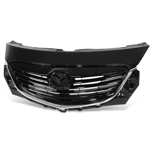 PARRILLA GRILLE - MZ CX9 '10-'12/'13-'15/ GRILLE ASS'Y 13-15/ PAINTED BLACK/ W/CHROME MOULDING