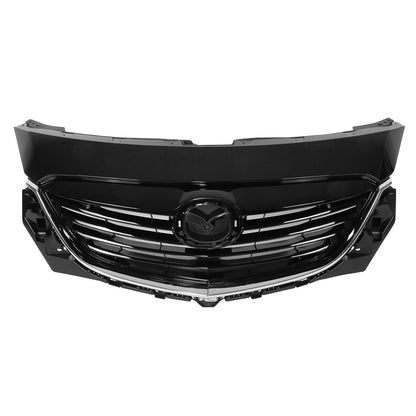 PARRILLA GRILLE - MZ CX9 '10-'12/'13-'15/ GRILLE ASS'Y 13-15/ PAINTED BLACK/ W/CHROME MOULDING