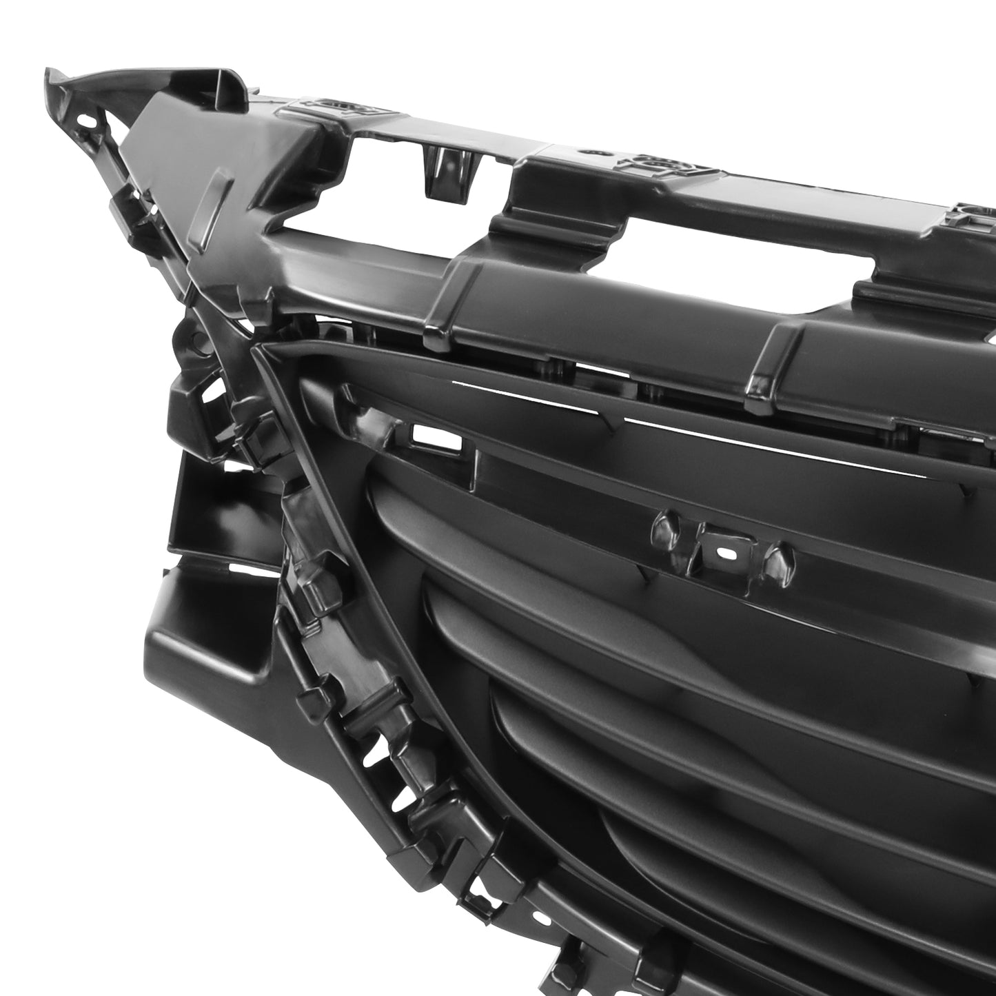PARRILLA GRILLE - MZ 6 14-17/18-21/ GRILLE ASS'Y 14-17/ MAT-BLACK//PARTS.NO,MA1200192//OEM NO,GHP950712E